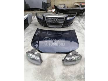 branik hauba maska farovi prsa za Audi A3 od 2004. do 2008. god.