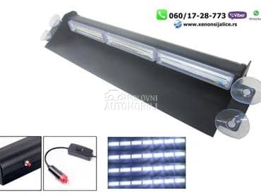 Led blinkeri 39cm x 7cm beli  