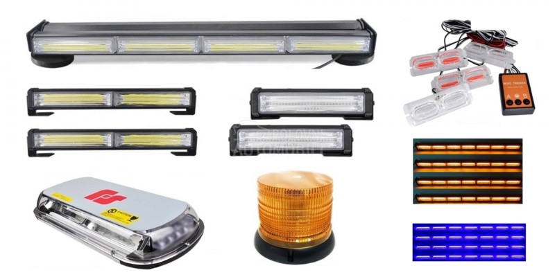 Led blinkeri 26cm x 7cm crv pl