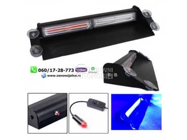 Led blinkeri 26cm x 7cm plavi  