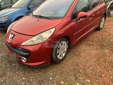 levo/desno krilo/blatobran za Peugeot 207 od 2006. do 2012. god.