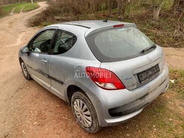 zadnji branik za Peugeot 207 od 2006. do 2012. god.