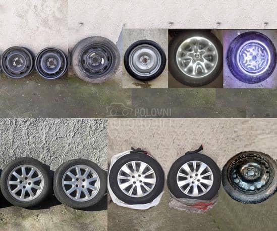 Aluminijumske felne Pezugeot Opel Reno 16" 4 x 108