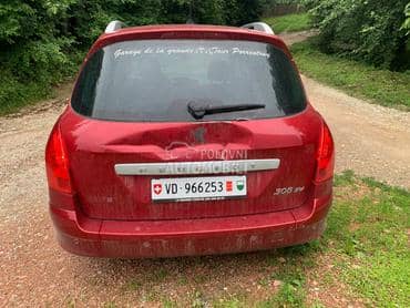 gepek vrata za Peugeot 308 od 2008. do 2011. god.