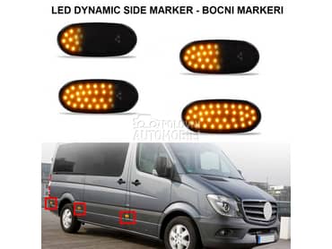 LED SIJALICE, BOCNE DYNAMIC za Mercedes Benz Ostalo