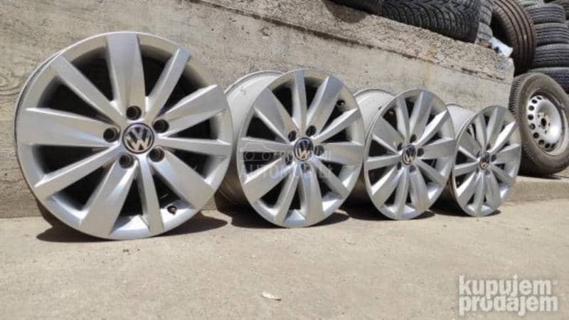 Aluminijumske felne volkswagen 16" 5 x 112