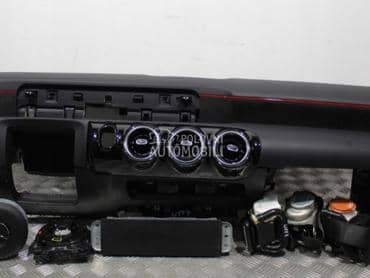 tabla sa airbegovima za Mercedes Benz A Klasa od 2018. do 2021. god.