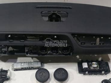 tabla sa airbegovima za Mercedes Benz B Klasa od 2019. do 2021. god.