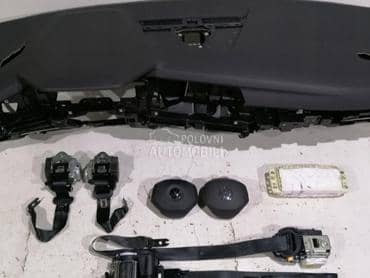 tabla sa airbegovima za Volkswagen Golf 8 od 2019. do 2021. god.