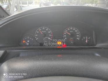 Tabla kilometara sata za Citroen Evasion, Jumpy od 2000. do 2006. god.