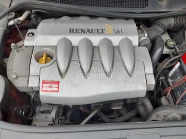 motor 1.6 16v za Renault Clio, Megane, Scenic od 2003. do 2009. god.
