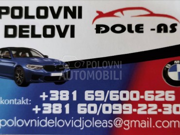 Osovina i poluosovina za BMW Serija 1, Serija 3, Serija 5 od 2004. do 2012. god.