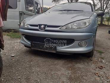 branik prednji za Peugeot 206