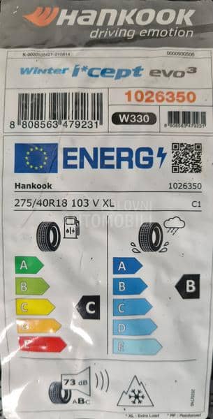 Hankook 275/40 R18 Zimska