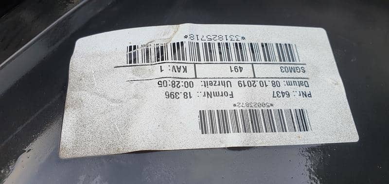 spojler zadnjieg branika