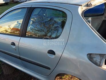 Vrata zadnja leva EYLC boja za Peugeot 206