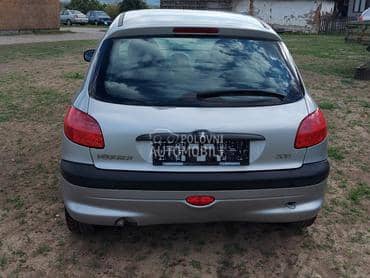 Zadnji branik eycc boja za Peugeot 206