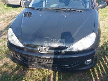 Hauba crna za Peugeot 206