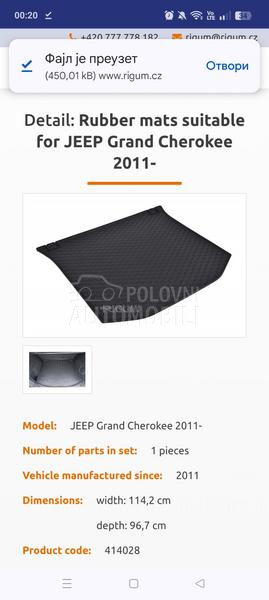 Original gepek patosnice