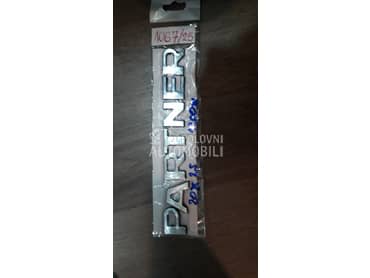 Oznaka zadnja partner za Peugeot Partner