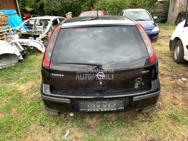 gepek vrata za Opel Corsa C od 2000. do 2004. god.