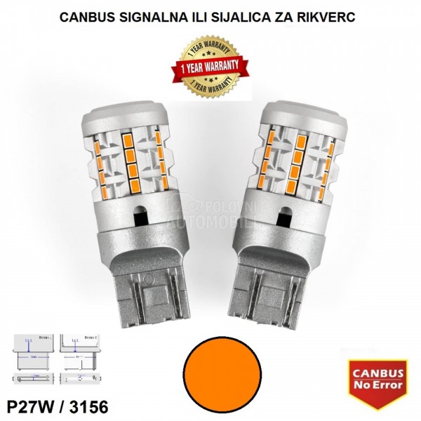 LED SIJALICE P27W/3156