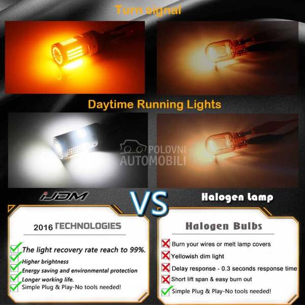 LED SIJALICE P27W/3157 DUAL