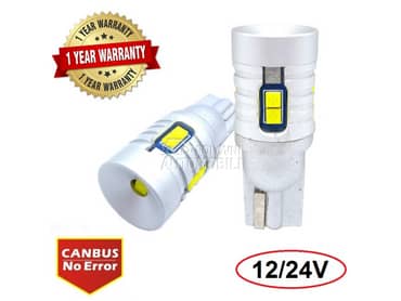 LED SIJALICE W5W - T10 CANBUS  