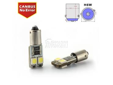 LED SIJALICE H6W/BAX9S CANBUS  