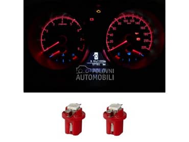 LED SIJALICE B8.3 CRVENE  