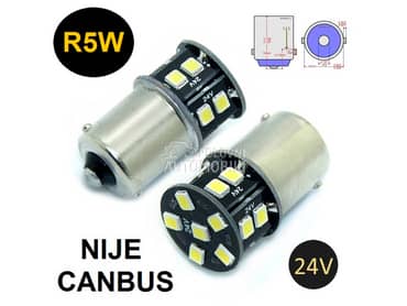 LED SIJALICE R5W - 24V
