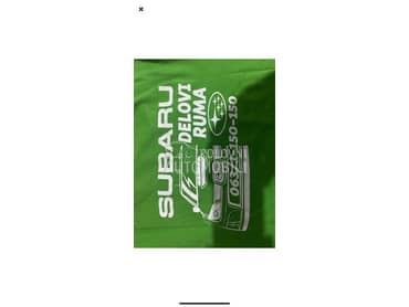 navigacija za Subaru Forester, Impreza, Justy ...