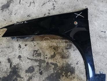 Levo krilo crno za Fiat Punto od 2000. do 2003. god.
