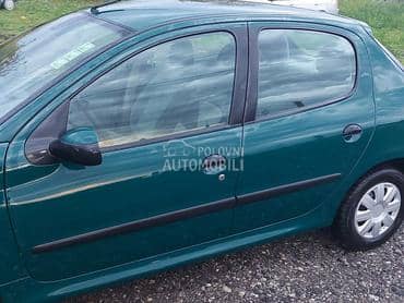 vozaceva vrata maslinasta za Peugeot 206