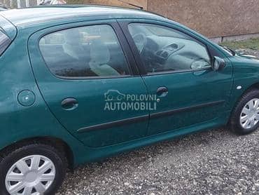 zadnja vrata desna maslinasta za Peugeot 206