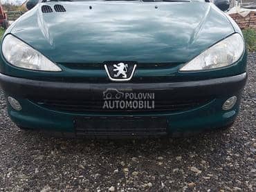 prednji branik maslinasti za Peugeot 206