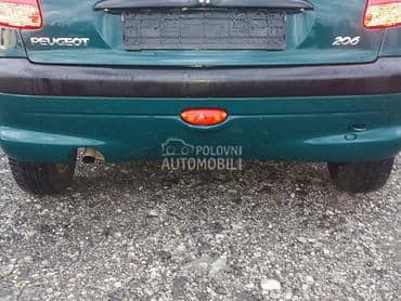 zadnji branik maslinasti za Peugeot 206