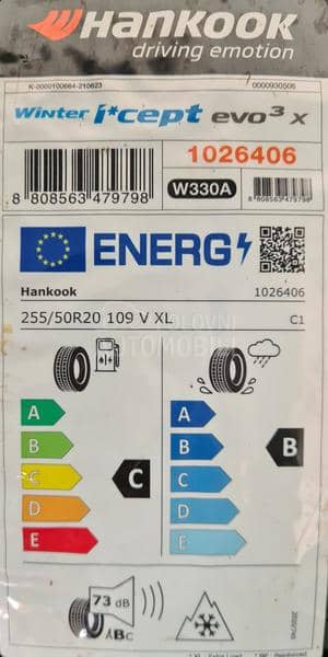 Hankook 255/50 R20 Zimska