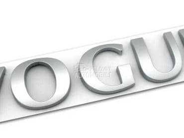 Natpis Vogue za Land Rover Range Rover