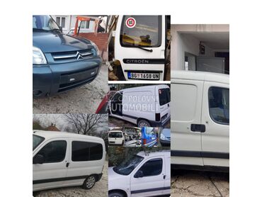 ventilator, cajger, glavčina za Citroen Berlingo