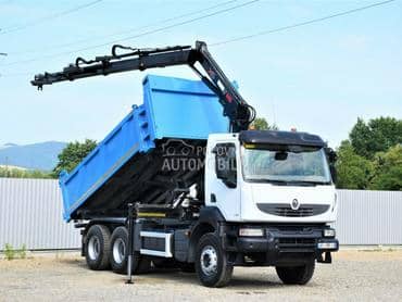 Renault KERAX 370 DXi 6x4 / Kiper