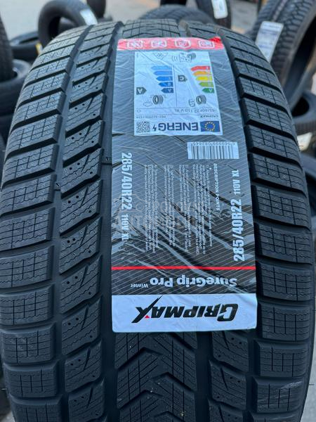 Gripmax 285/40 R22 Zimska