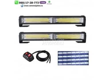 Led blinkeri 32cm x 4cm beli  