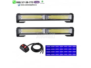 Led blinkeri 32cm x 4cm plavi  