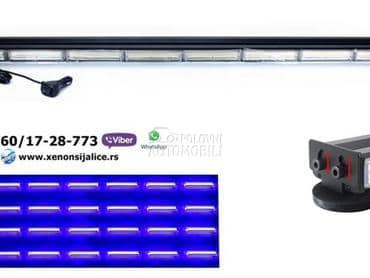 Led rotacija 120cm x 9cm plava  