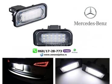 Led svetla za tablicu model 1 za Mercedes Benz Ostalo