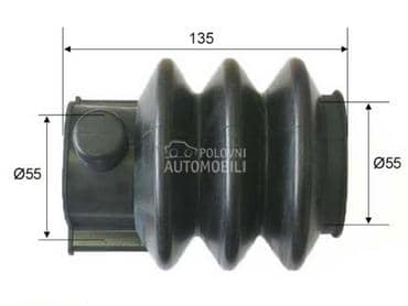 KNOTT tunel guma KF27