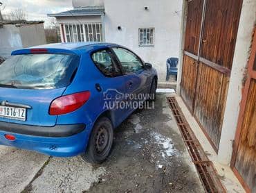 desna vrata plava EGJB za Peugeot 206