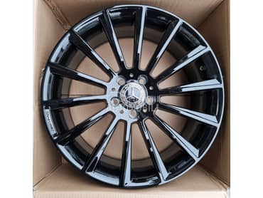 Aluminijumske felne black amg 19" 5 x 112