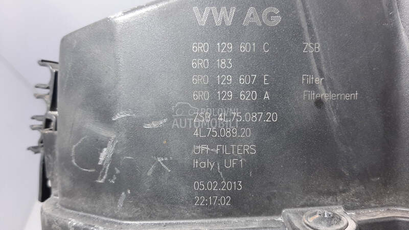 KUCISTE FILTERA ZRAKA